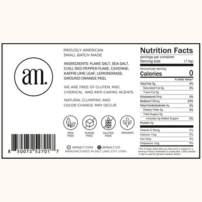 Citrus Chili SALT 14.5 OZ